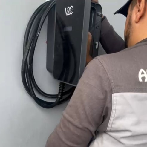 Installation d’une borne de recharge VE à Casablanca