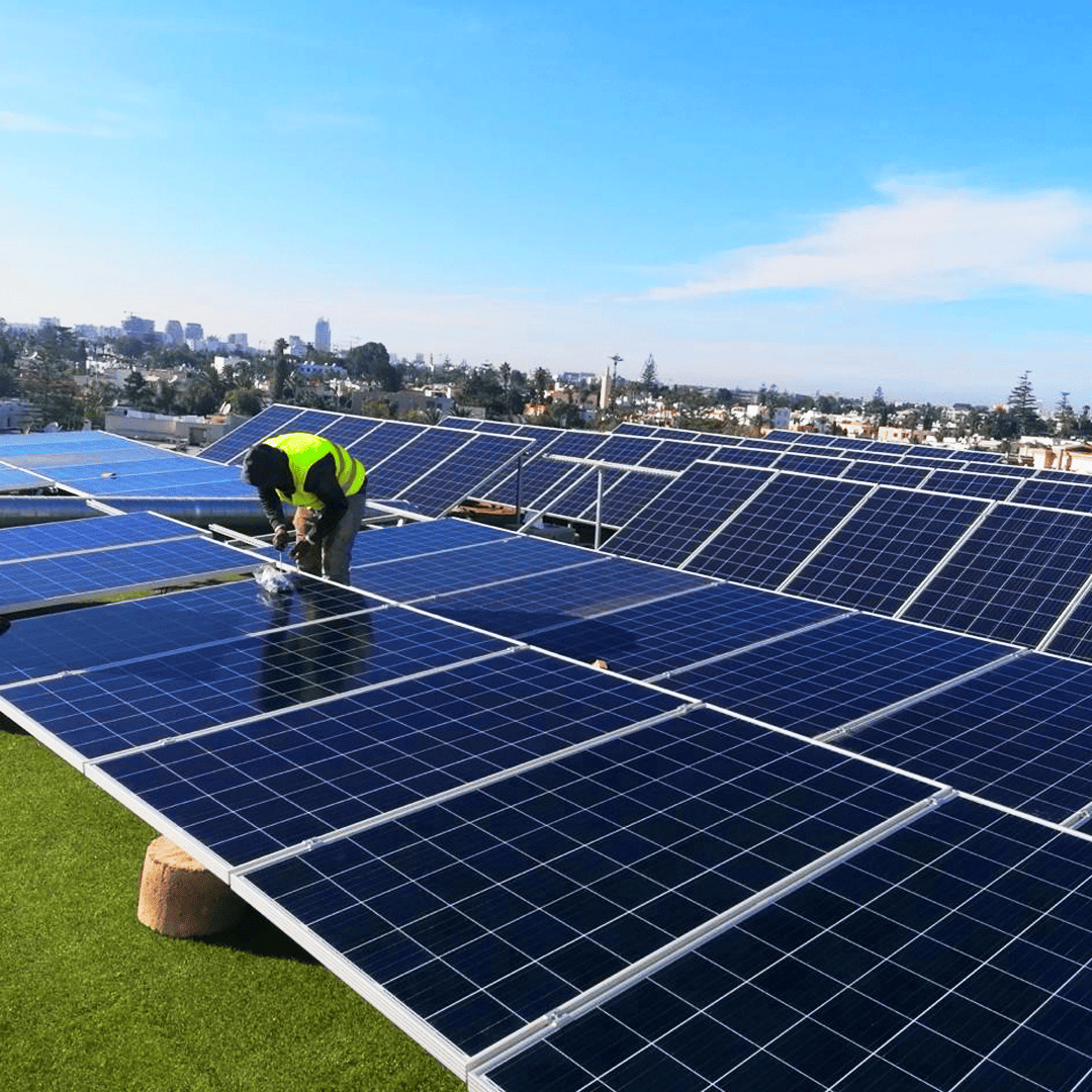 Installation solaire de 33 kW à Ouaziz, Casablanca